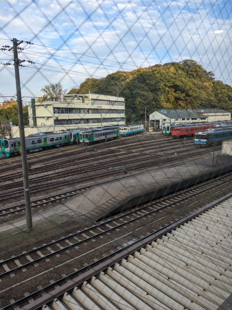 徳島駅の汽車